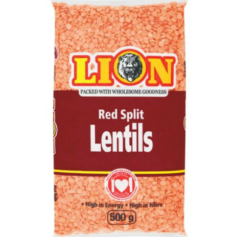 Lion Red Split Lentils 500g