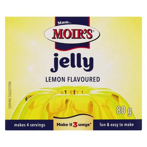 Moirs Lemon Jelly 80g