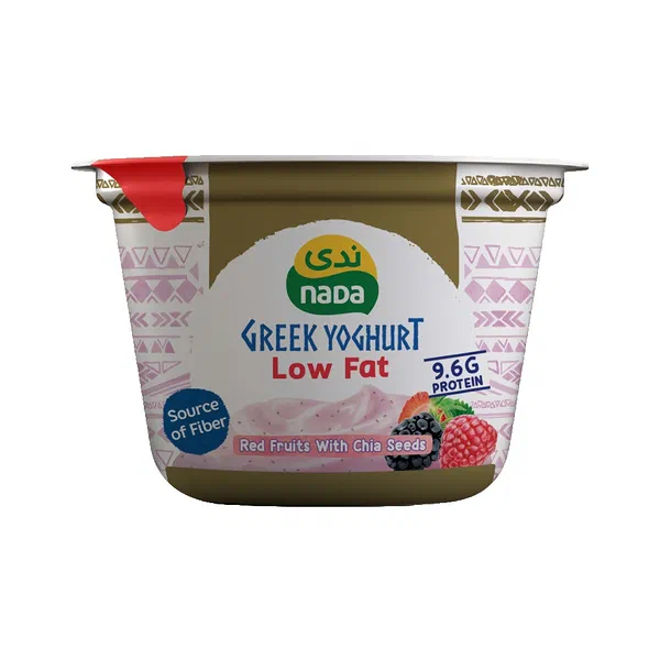 NADA GREEK YOGURT RED FRUITS AND CEREALS THICK SNACK 160G