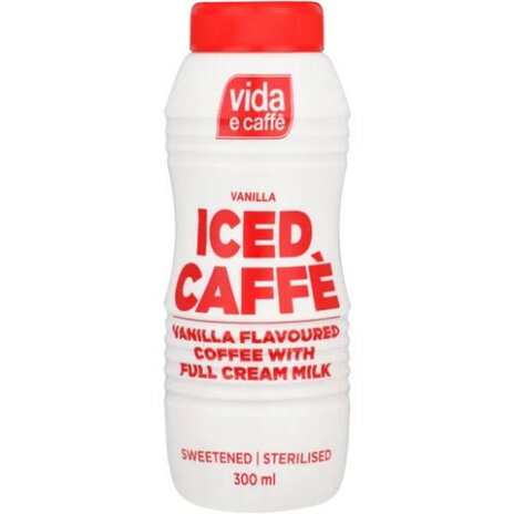 Vida e Caffe Vanilla Iced Coffee 300ml