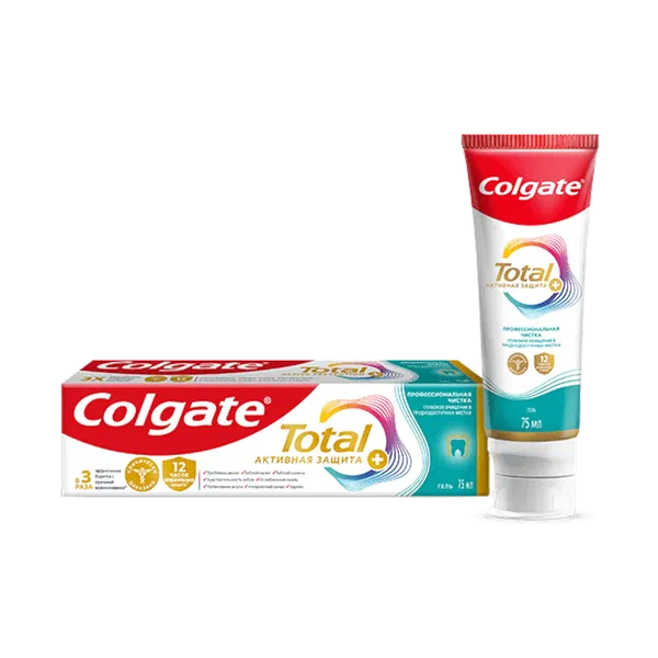 Colgate тищ пастасы total professional gel 75мл