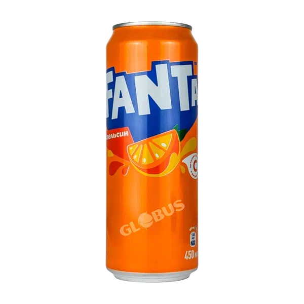 Напиток Fanta газ 0,45л ж/б ККАБ Казахстан 24