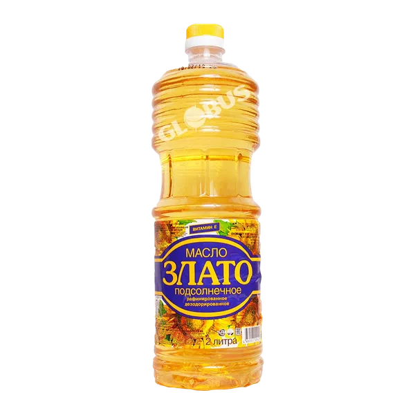 Масло подсолнечное Злато 2л