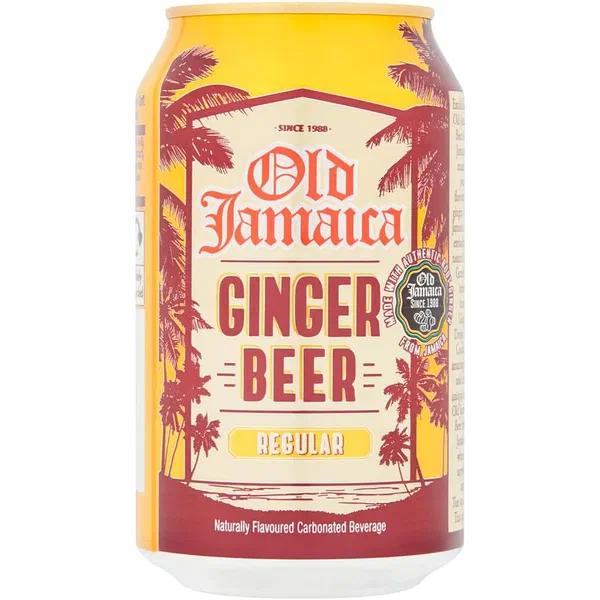 GINGER BREW AUTHENTIC SPICY GINGER NON-ALCOHOLIC DRINK 330ML