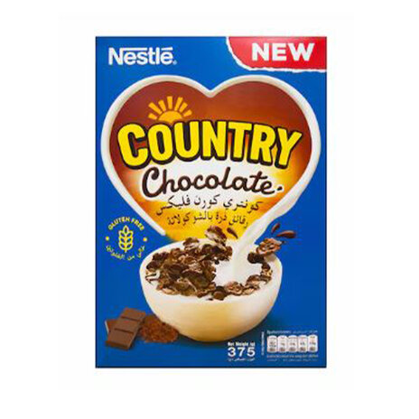 Country Corn Flakes Choco Cereal Gluten Free 375Gm