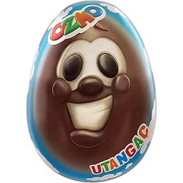 OZMO EGG MILK CHOCOLATE 20G - MINI MILK CHOCOLATE SURPRISE EGG