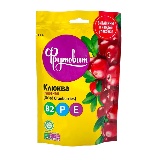 Фрутовит клюква кургат. жемиштер 100г