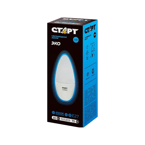 Старт ECO LED GLS 10W E27 6500К диод лампочкасы