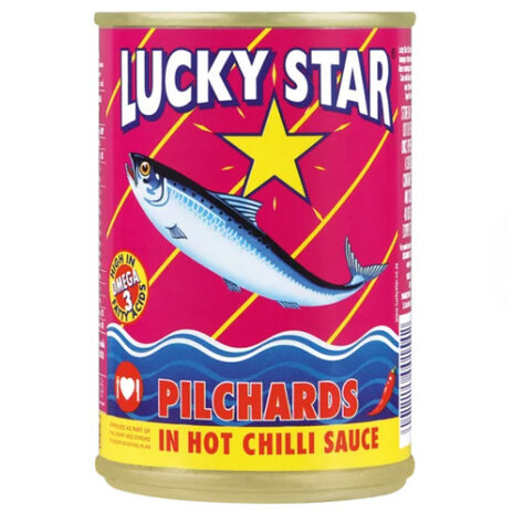 Lucky Star Pilchards in Hot Chilli Sauce 400g