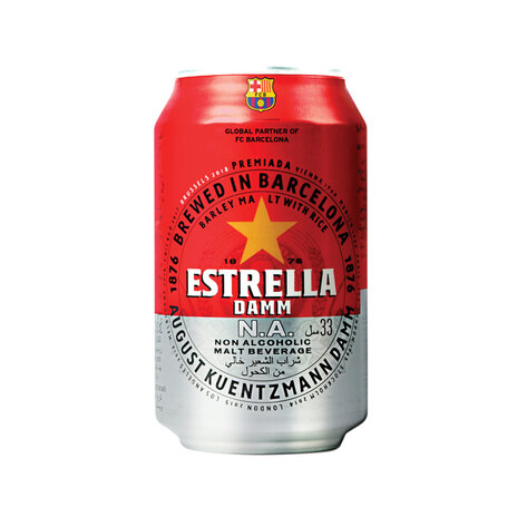 Estrella Damm Barcelona Can 330 Ml