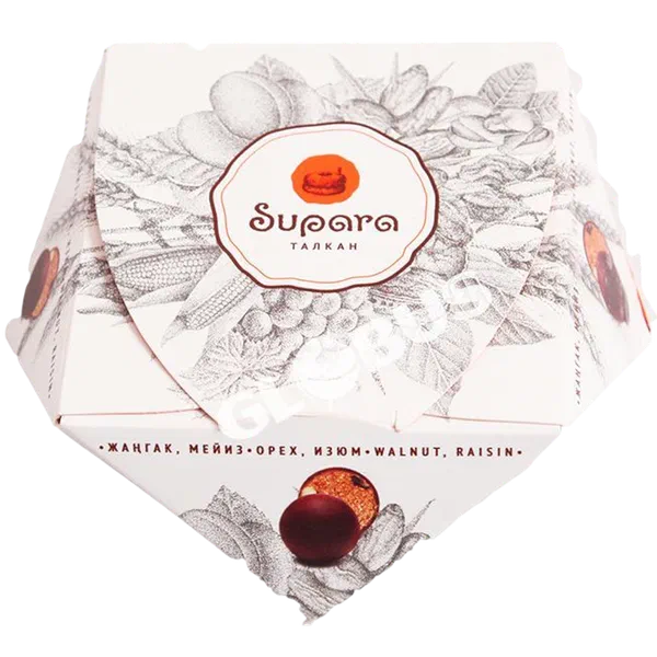 Конфеты Супара талкан изюмом/орех в шоколаде 50г