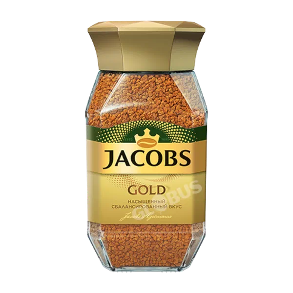 Кофе Jacobs Gold раств 190г ст/б