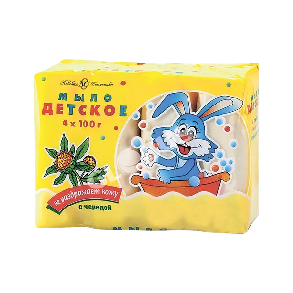 Мыло туал НК Детское череда 4*100г