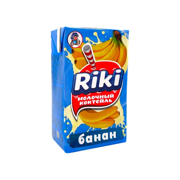 Riki сүттүү банан коктейли 2% 250г СМА