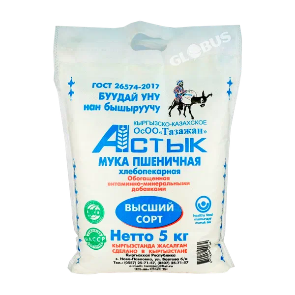 Мука Астык в/с 5кг