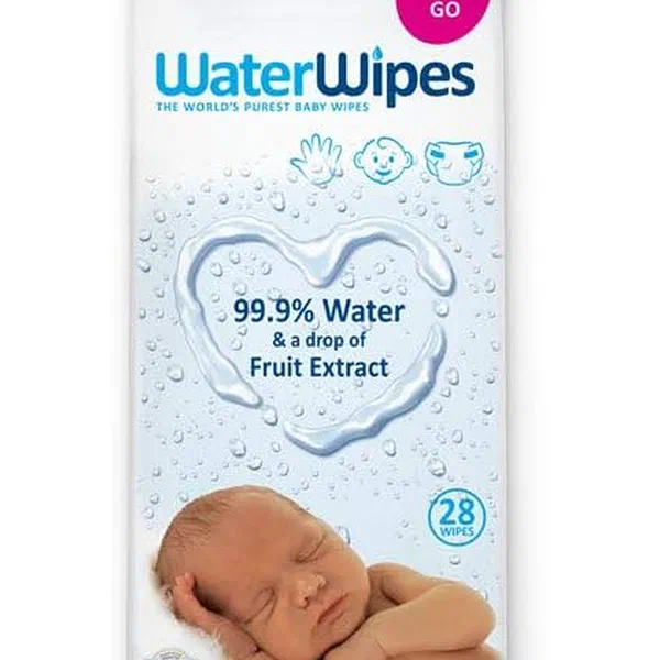 WATERWIPES ORIGINAL PURE WATER BABY WIPES 28-COUNT PACK