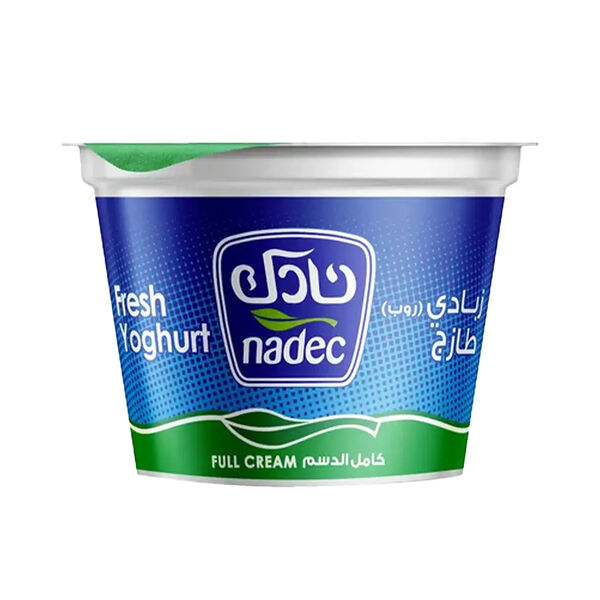 نادك زبادي كامل الدسم