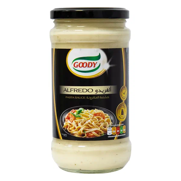 GOODY ALFREDO WHITE PASTA SAUCE PREMIUM CREAMY BLEND 411G