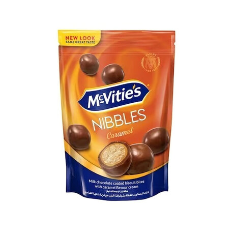 Mcvities Nibbles Caramel 110 Gm