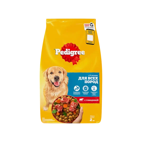 Pedigree ит азыгы уй эти 2кг