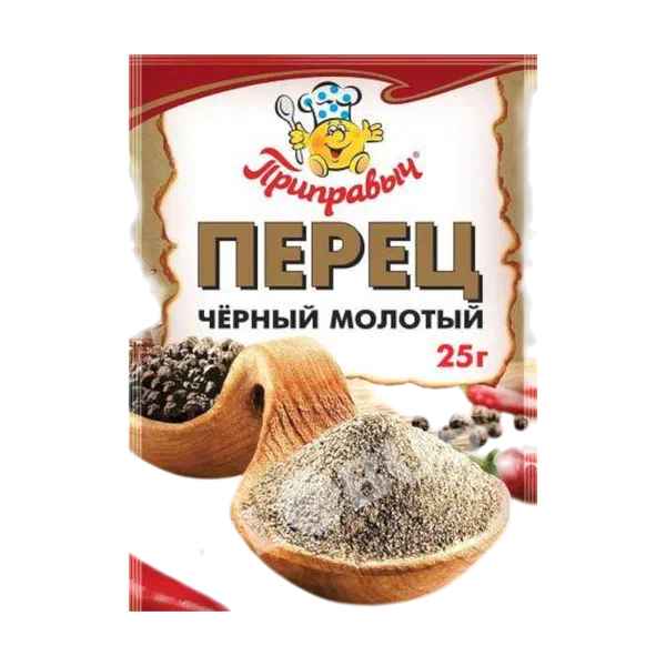 Перец Приправыч чер молотый 25г
