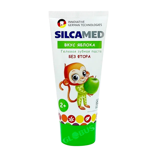 Паста зубн Silcamed яблоко детс 65г