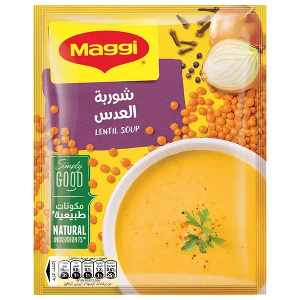 MAGGI TRADITIONAL LENTIL SOUP NUTRITIOUS INSTANT MIX 84G