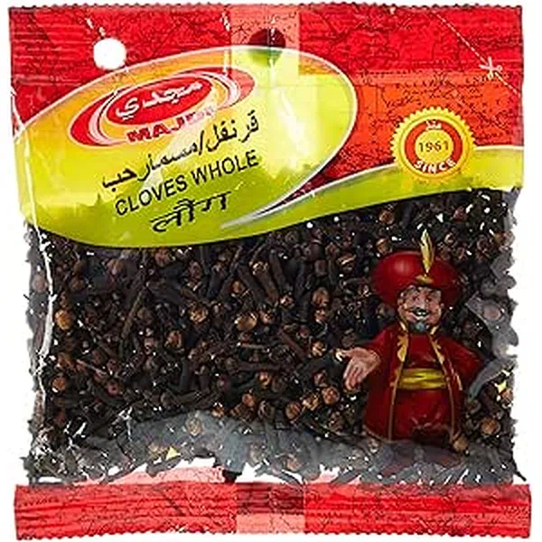 MAJDI WHOLE CLOVE BUDS PREMIUM TRADITIONAL AROMATIC SPICE 75G