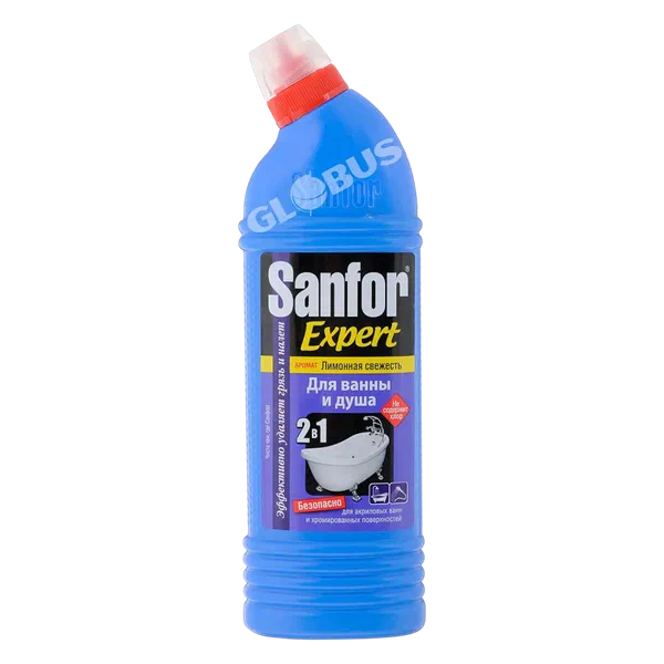 Гель д/ванн/раковин Sanfor Антиналет 750г