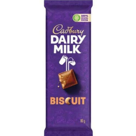 Cadbury Slab Biscuit 80g