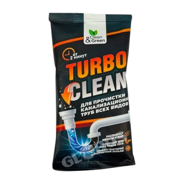 Средство д/чистки канализац труб Clean&Green 70г