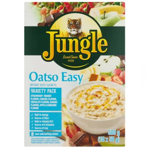 Jungle Oatso Easy Variety Sachets 500g