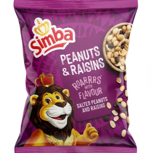 Simba Salted Peanuts & Raisins 150g