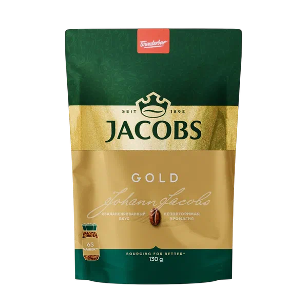 Jacobs Monarch Gold эриме кофеси  130 к/п
