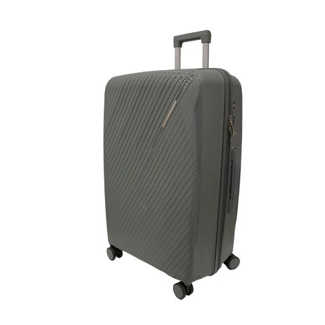 Abs Travel Trolley Gray 28  Inch