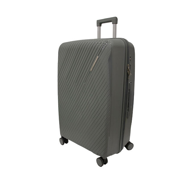 Abs Travel Trolley Gray 28  Inch