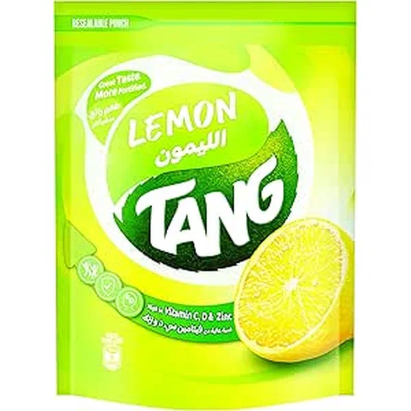 TANG LEMON FLAVORED INSTANT FRUIT JUICE POWDER 375G POUCH