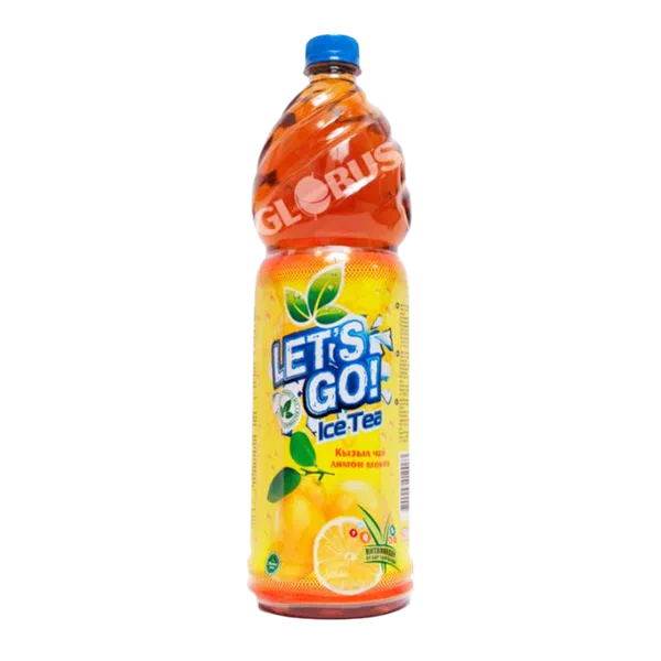 Напиток чай холод.Let's Go Ice Tea черн лимон б/г 1,25л п/б YiwuLTD Кыргызстан 12