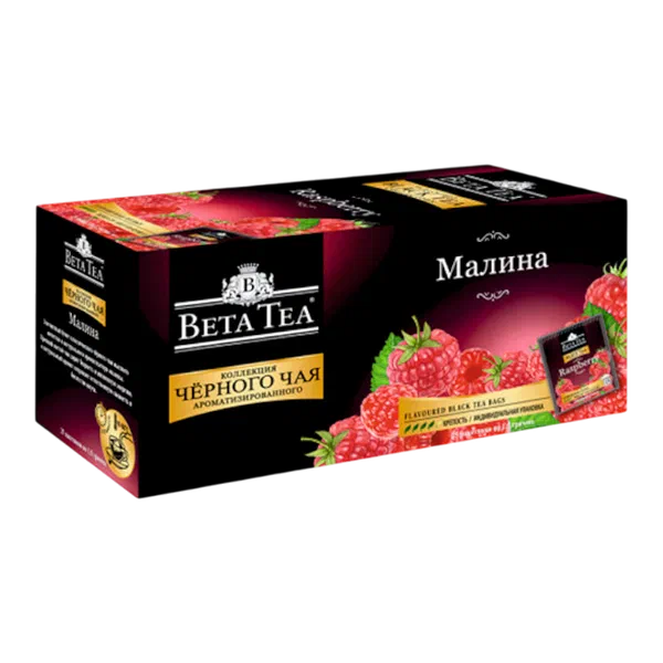 Чай Beta малина черн 25пак