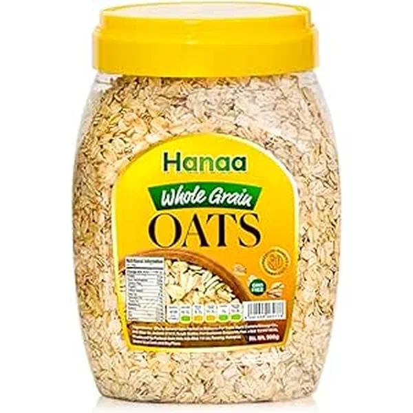 HANAA WHOLE GRAIN TRADITIONAL ROLLED OATS DAILY PACK 450G