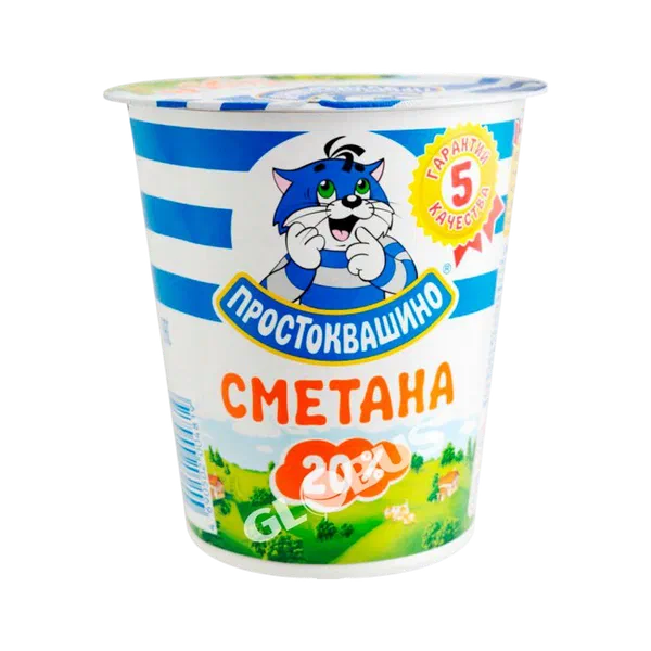 Сметана Простоквашино 20% 300г