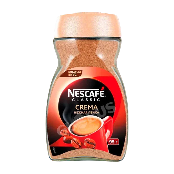 Кофе Nescafe Classic Crema раств 95г ст/б