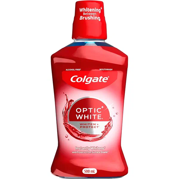 COLGATE OPTIC WHITE HIGH-IMPACT RADIANT MOUTHWASH 500ML