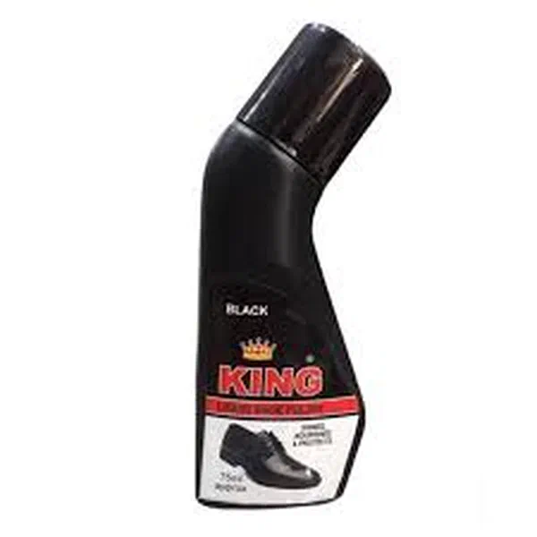 BRIGHT SHOE POLISH LIQUID BLACK HIGH-PERFORMANCE DYE 75ML