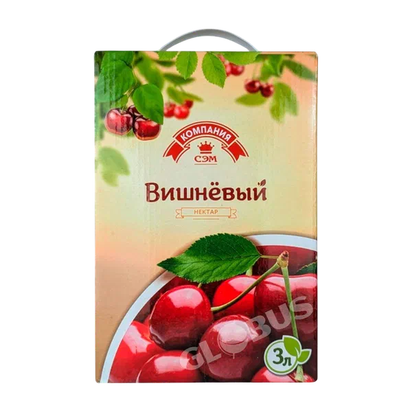 Сок СЭМ вишня 3л т/п Кыргызстан 3