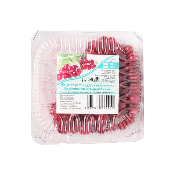 Брусника заморож 200г Перетятько