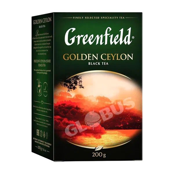Чай Greenfield Golden ceylon лист 200г