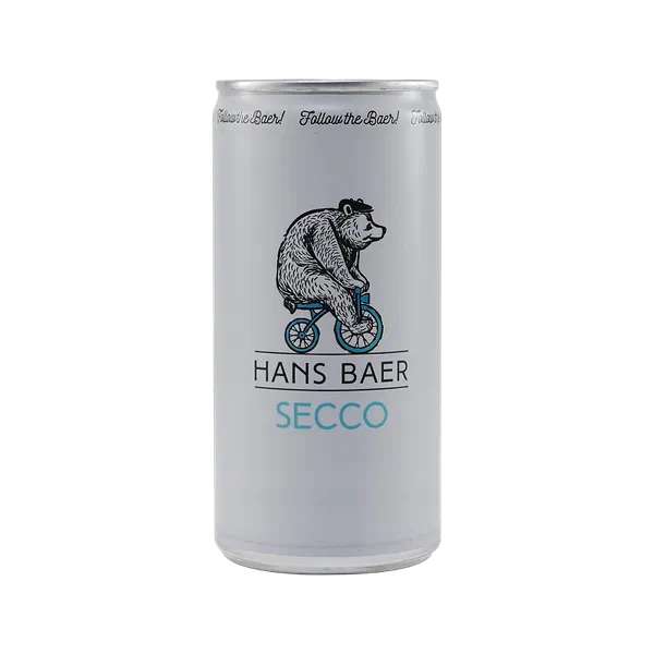 Вино Hans Baer Secco бел п/сух 0,2л ж/б Германия 12