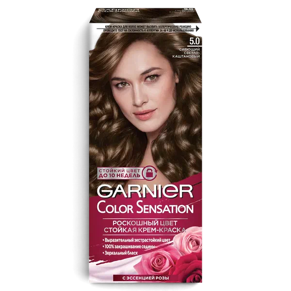 Garnier Color Sens чач боегу №5 жаркыраган ачык күрөң