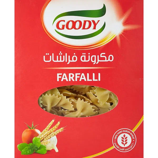 GOODY FARFALLE NO.50 TRADITIONAL BOW-TIE DURUM WHEAT PASTA 450G
